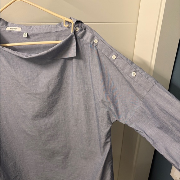 Babaton Tops - Babaton Slate Blue Abram Women's Blouse